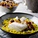Cherry & Balsamic-Topped Alaska Cod